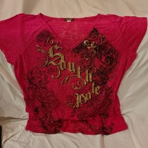 South Pole lacey t-shirt, size 3x
